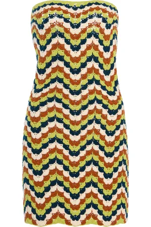 Escvdo Marea Strapless Knitted Mini Dress, , M