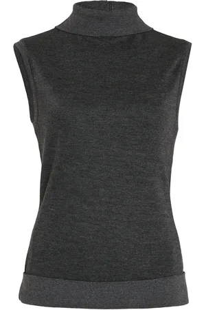 Proenza Schouler Sandrine Soufflé-Knit Sleeveless Top, , XS