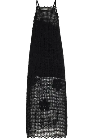 All That Remains Exclusive Adelaide Crocheted Cotton Maxi Dress, , AU 10