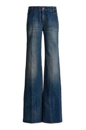 Victoria Beckham Twisted Rigid Low-Rise Straight-Leg Jeans, , 24