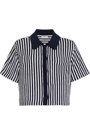 Simkhai Ireland Striped Terry Shirt, , S