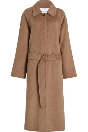 Proenza Schouler Juliette Brushed Wool-Blend Coat, , M