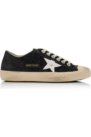 Golden Goose V-Star Glittered Sneakers, , IT 36