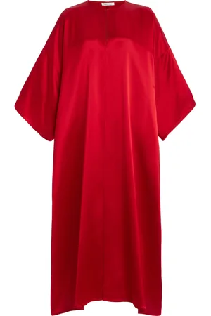 By Malene Birger Cicine Oversized Satin Maxi Dress, , FR 32