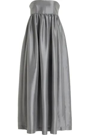 THE GARMENT Lily Strapless Satin Gown, , UK 6
