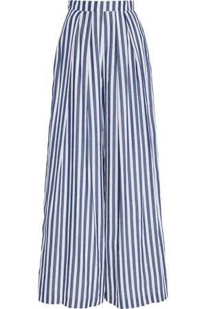 MARTIN GRANT Striped Wide-Leg Pants, , FR 34