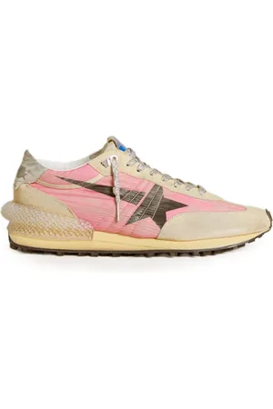 Golden Goose Running Marathon Leather-Trimmed Nylon Sneakers, , IT 36