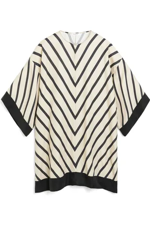 By Malene Birger Cime Crepe Tunic Top, /white, EU 36