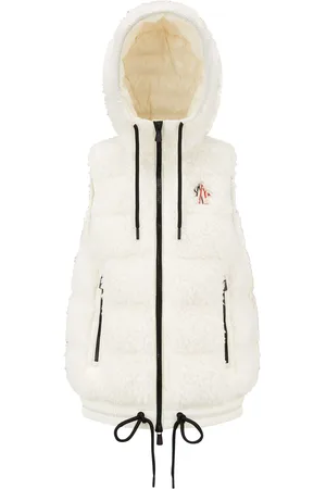 Moncler Teddy-Fleece Hooded Vest, , M