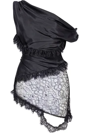Paris Georgia Mae Ballerina Draped Lace Top, , S