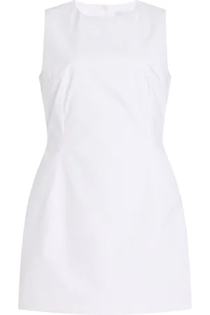 Alfie Nori Cotton Poplin Mini Dress, , XS