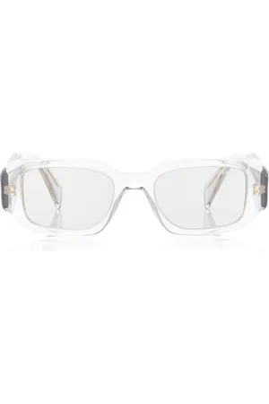 Prada Symbole Square-Frame Acetate Sunglasses, , OS