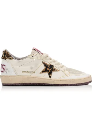 Golden Goose Ball Star Leather Sneakers, , IT 36