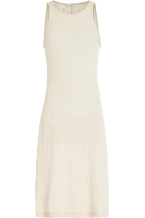 BITE Whisper Organic Cotton Lace Midi Dress, , M