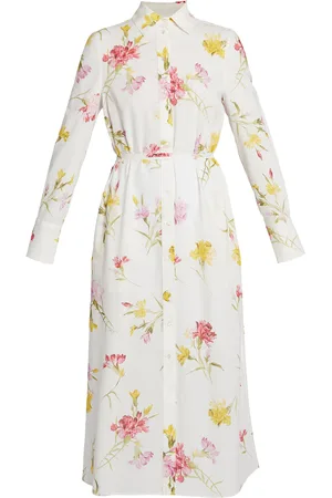 Erdem Cotton Midi Shirt Dress, , UK 4