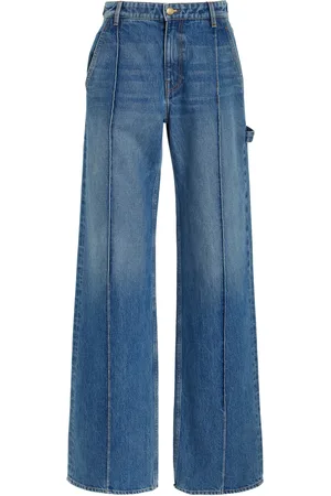 ULLA JOHNSON The Asher Rigid Low-Rise Wide-Leg Jeans, , 25