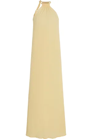 BEVZA Spikelet Crepe Maxi Dress, , S