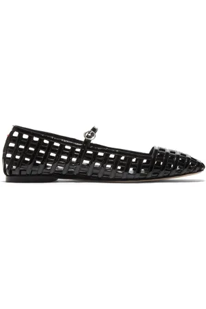 Aeyde Uma Patent Leather Mary Jane Flats, , IT 36