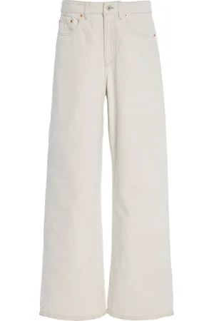 Jeanerica Belem Rigid Mid-Rise Wide-Leg Jeans, , 24