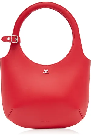 Courrèges Holy Leather Top Handle Bag, , OS