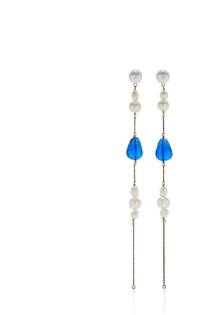 DRIES VAN NOTEN Precious-Plated Pearl Earrings, , OS, , Gifts For Her