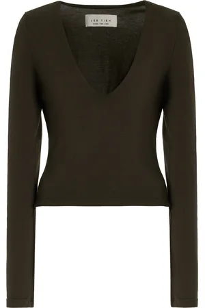 Les Tien Dan Cotton-Modal Jersey T-Shirt, , M