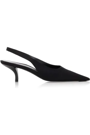 Totême Satin Slingback Pumps, , IT 36