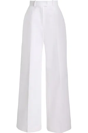 MARTIN GRANT Wide-Leg Cotton Pants, , FR 38