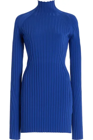 High Kat Ribbed-Knit Turtleneck Top, , XS