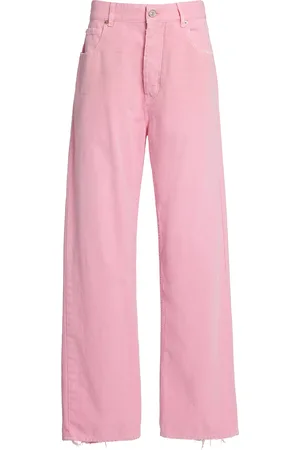 Balenciaga Rigid Drop-Rise Wide-Leg Jeans, , XS