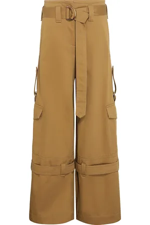 ZIMMERMANN Illuminate Cotton Cargo Pants, , 0