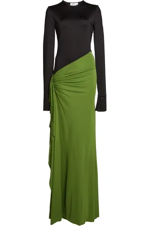 Victoria Beckham Ruched Jersey Gown, , UK 6