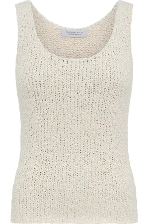 GABRIELA HEARST Flynn Knit Silk Tank Top, , S