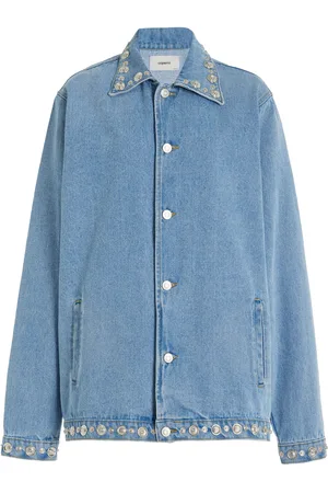 COPERNI Studded Denim Jacket, , XS