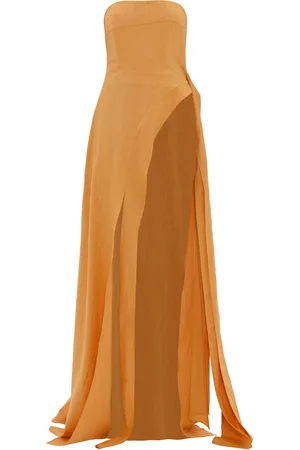Andrea Iyamah Fora Strapless Top, , L