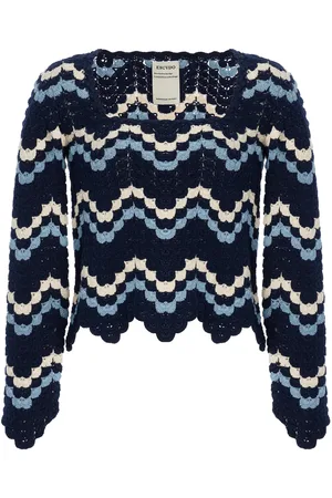 Escvdo Exclusive Crocheted Cotton Top, , XS