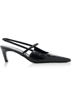 Totême The Sharp Leather Slingback Pumps, , IT 36