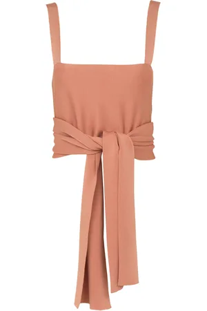 Chloé Knit Tie Top, , M