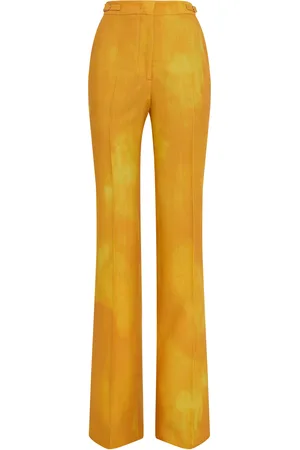 GABRIELA HEARST Vesta Dyed Wool Straight-Leg Pants, , IT 36