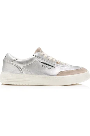 Ghoud Lido Metallic Leather Sneakers, , IT 36