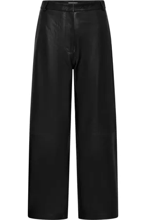 St Agni Leather Balloon Pants, , S