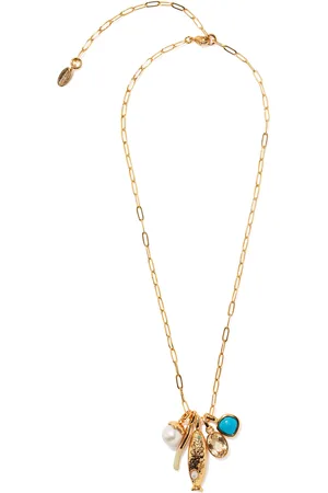 Lizzie Fortunato Sardina -Plated Multi-Stone Necklace, , OS, , Gifts For Her
