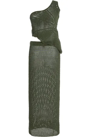 Akoia Swim Exclusive Knit Cotton Skirt Set, , S