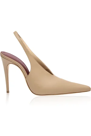 MAGDA BUTRYM Slingback Leather Pumps, , IT 38.5