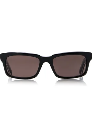 Balenciaga Rectangular-Frame Acetate Sunglasses, , OS