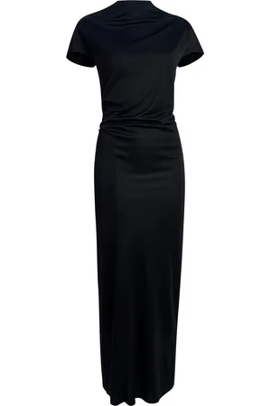Khaite Yenza Draped Jersey Maxi Dress, , L