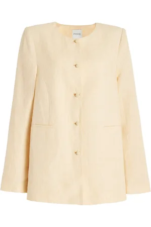 POSSE Rio Linen Shift Jacket, , XL
