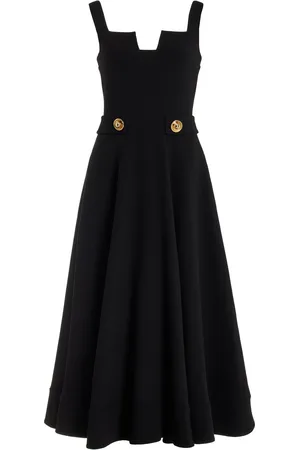ALEXIS Fiore Wool Midi Dress, , L