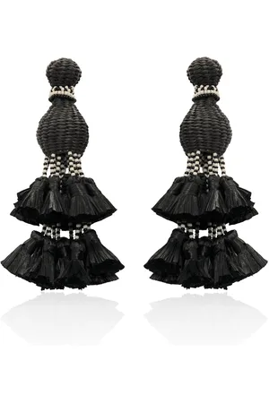 JOHANNA ORTIZ Viento Magico Beaded Palm Drop Earrings, , OS, , Gifts For Her