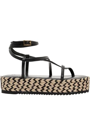 JOHANNA ORTIZ Barbor Leather Platform Sandals, , IT 37